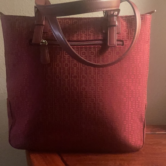 Red Canvas Tote Bag - Picture 6 of 10